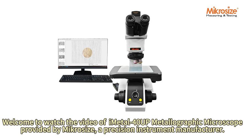 iMetal-40UP Metallographic Microscope