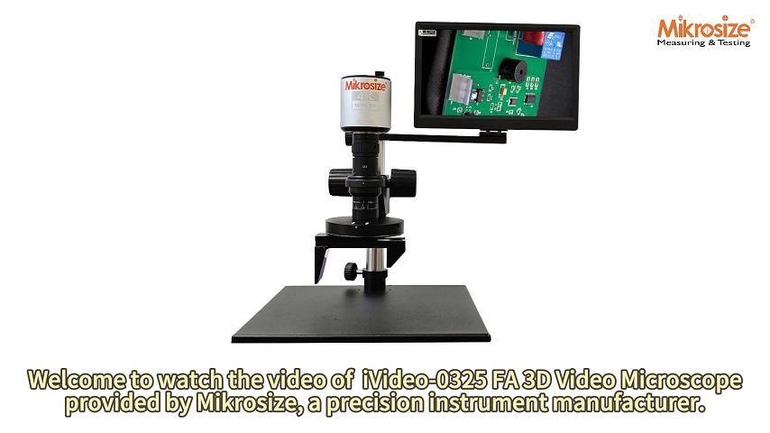 iVideo-0325 FA 3D Video Microscope