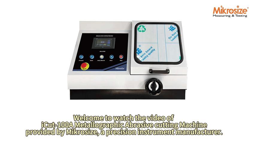 iCut-100A Metallographic Abrasive cutting Machine