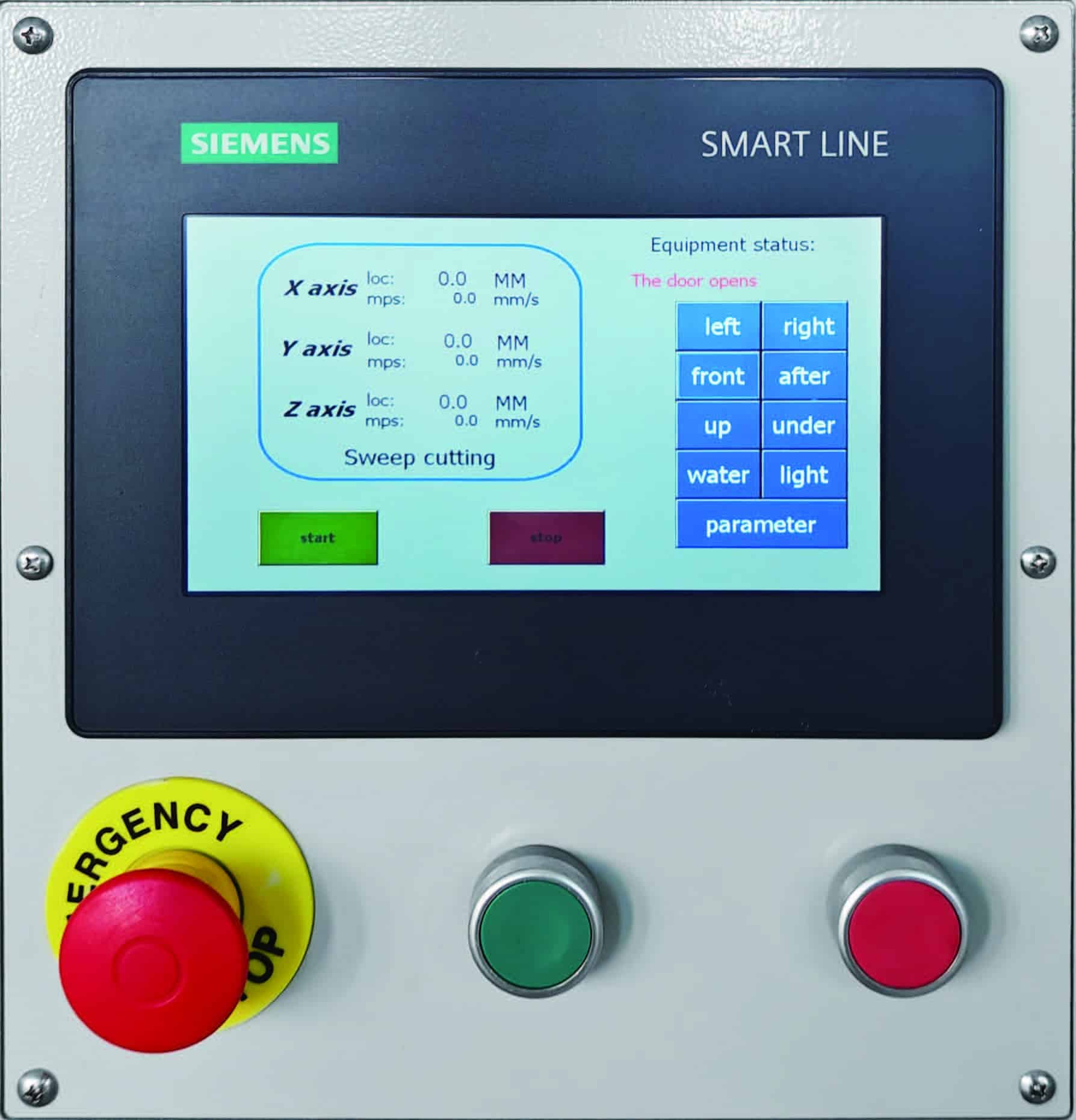 iCut-110A/120A/130A磨料金相自动切割机图（2）