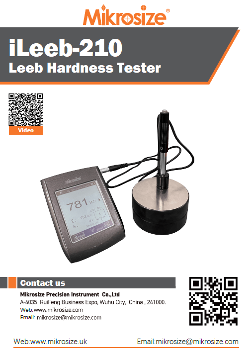 iLeeb-210 Leeb Hardness Tester