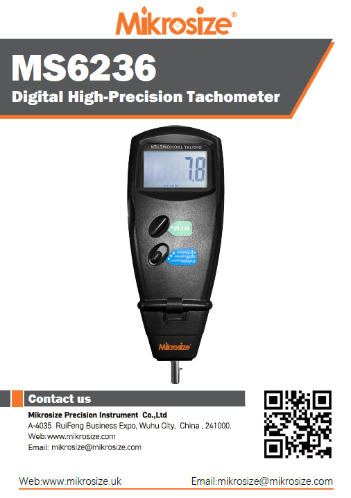 MS6236 Digital High-Precision Tachometer