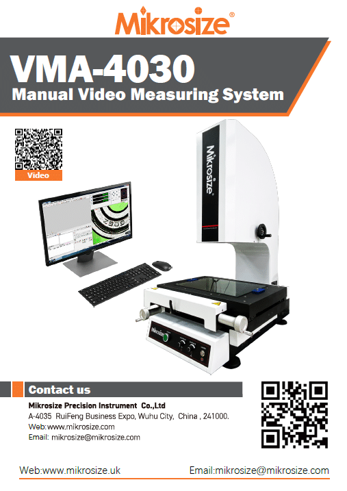 VMA-4030 Manual Video Measuring System